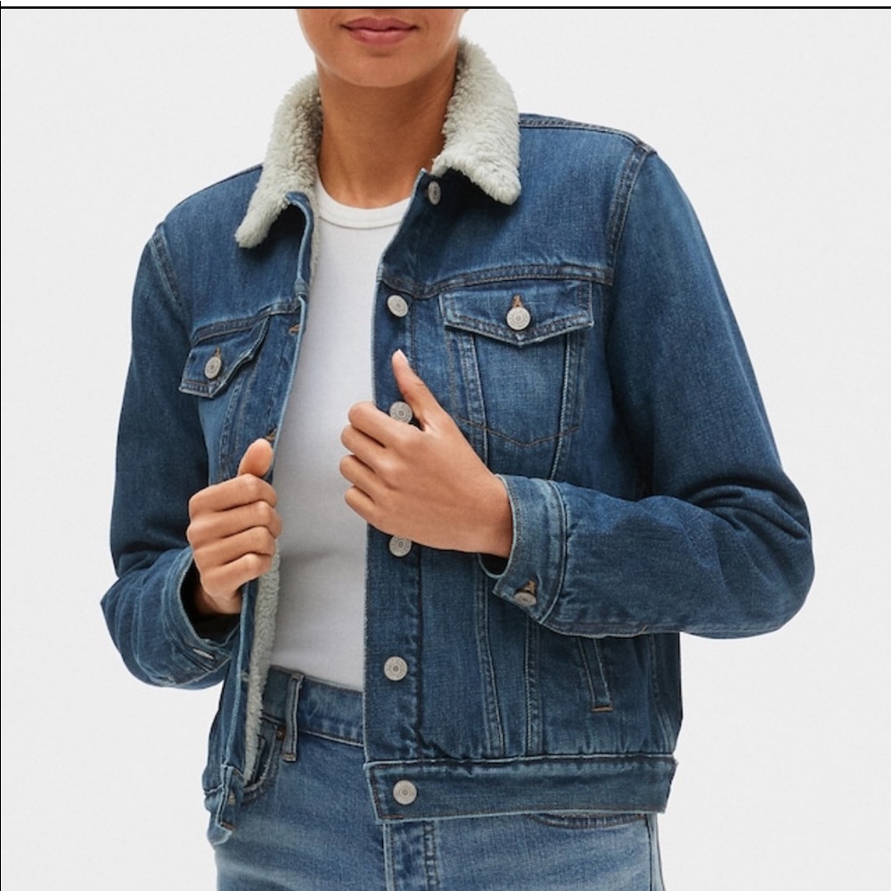 Sherpa Denim Jean Jacket